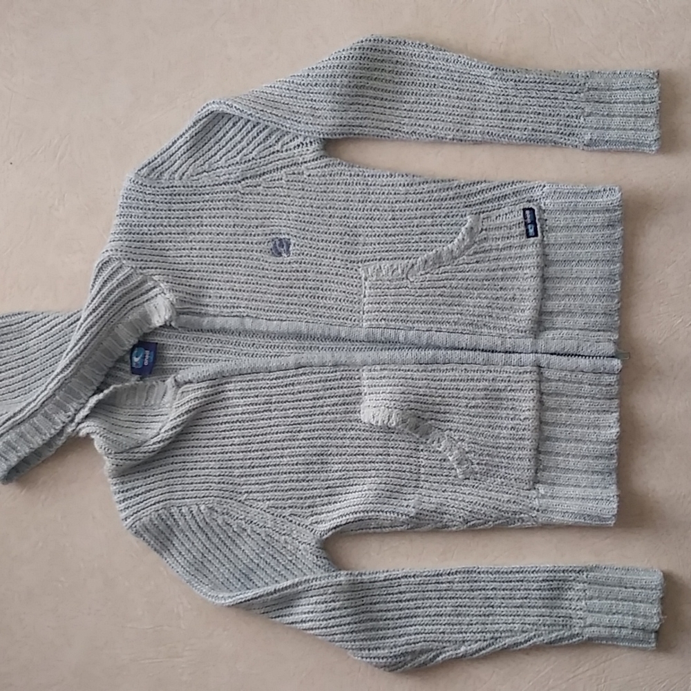 O'Neill Womens Hooded Sweater Light Blue Small